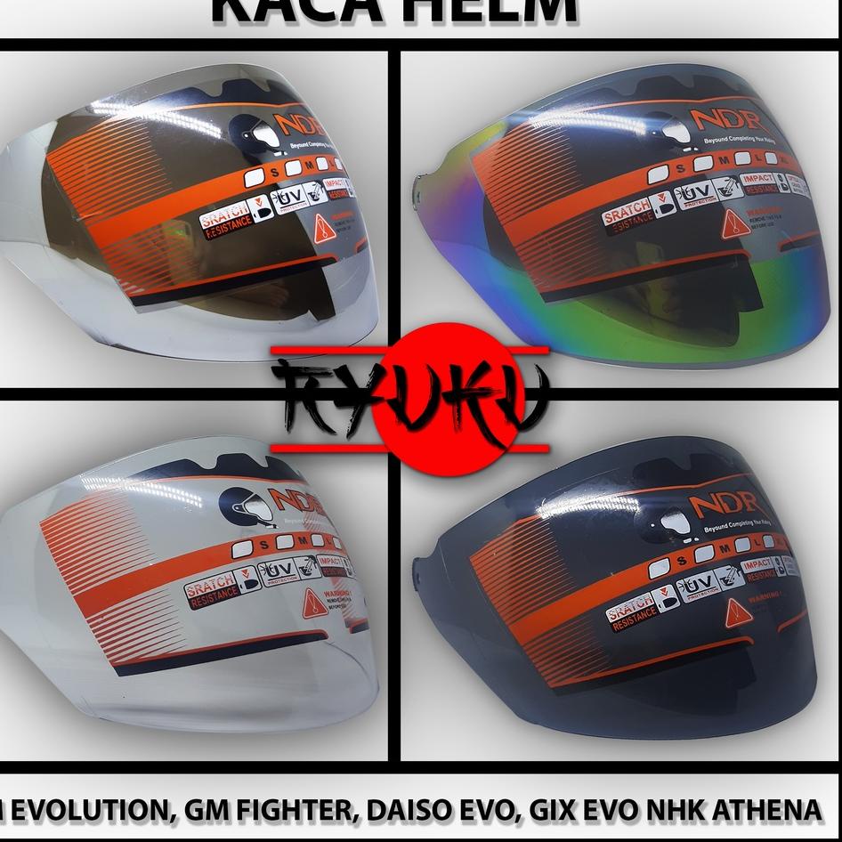 Jual Get Bonus Kaca Visor Helm Gm Evolution Gm Figther Daiso Evo Gix