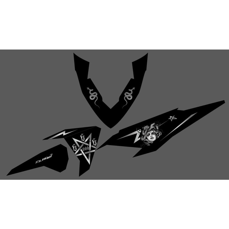 Jual STRIPPING CUSTOM HONDA VARIO LED OLD 125/150 COPY MEDUSA | Shopee