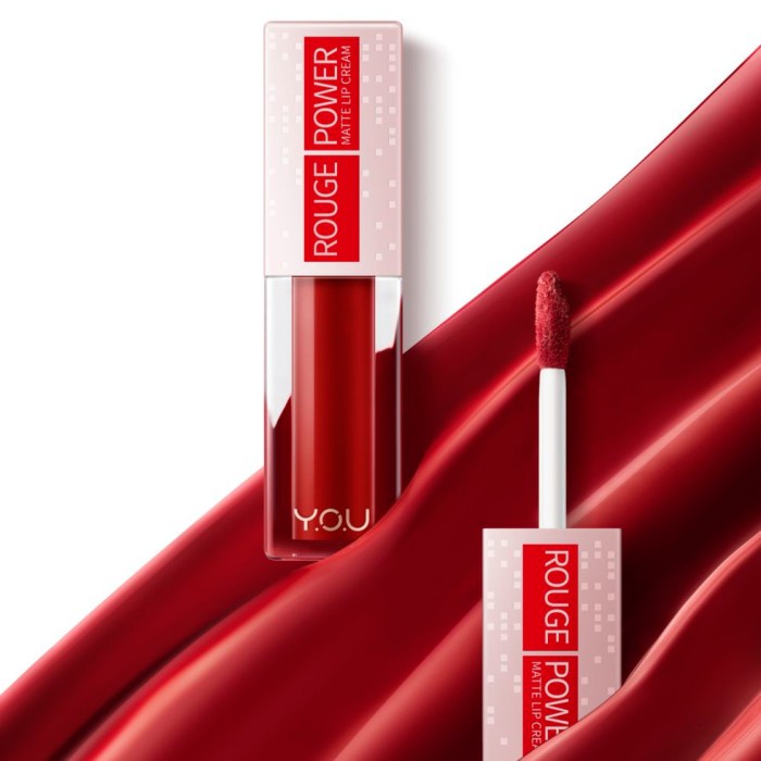 Jual YOU Rouge Power Matte Lip Cream Shopee Indonesia