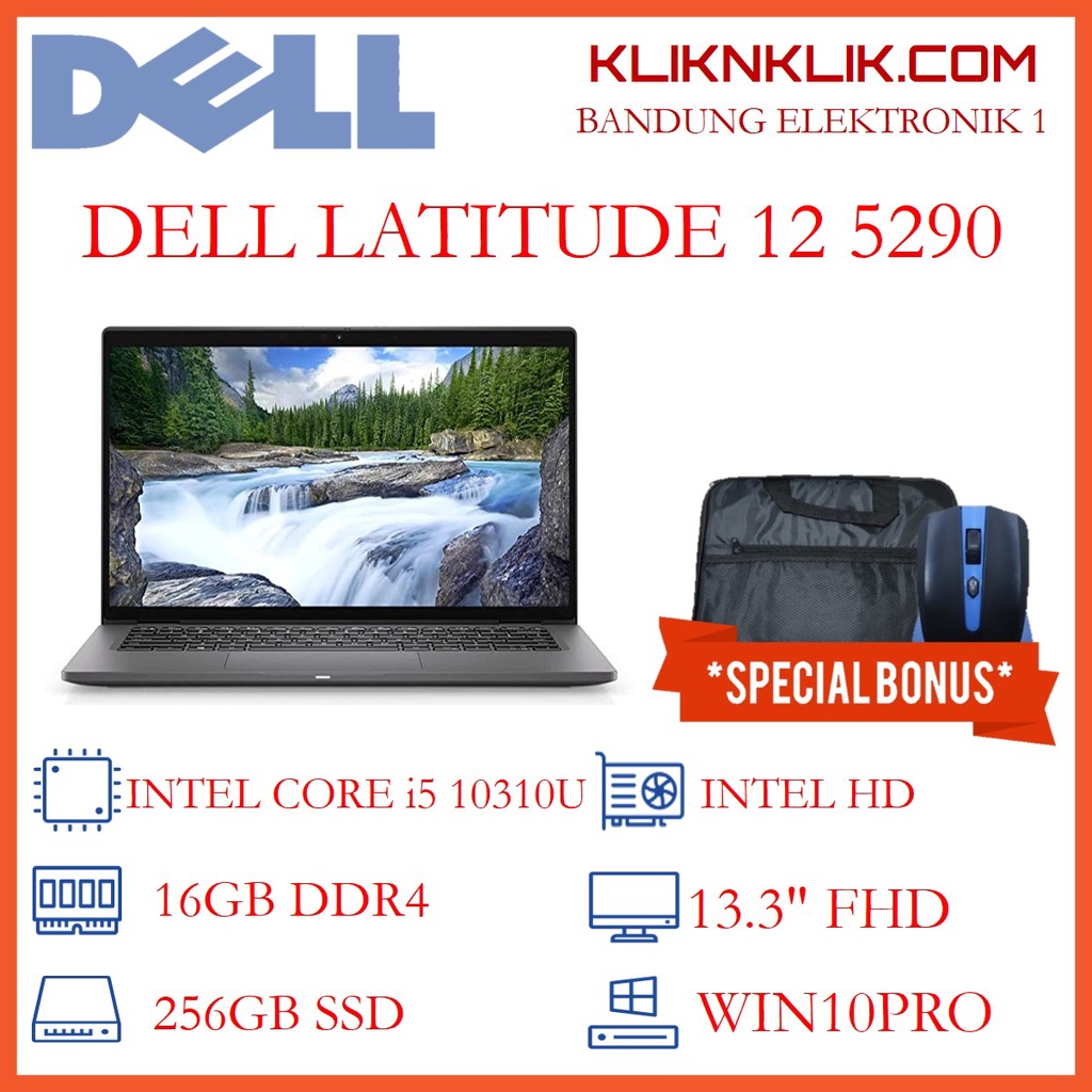 Jual Laptop Dell Latitude Intel Core I Gen Gb Windows Pro Black Shopee Indonesia