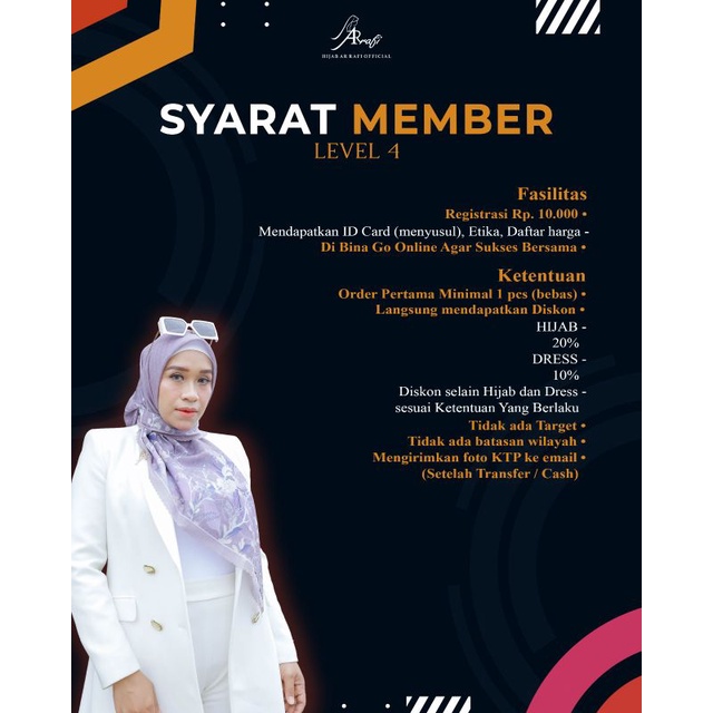 Jual Registrasi Member Ar Rafi | Shopee Indonesia