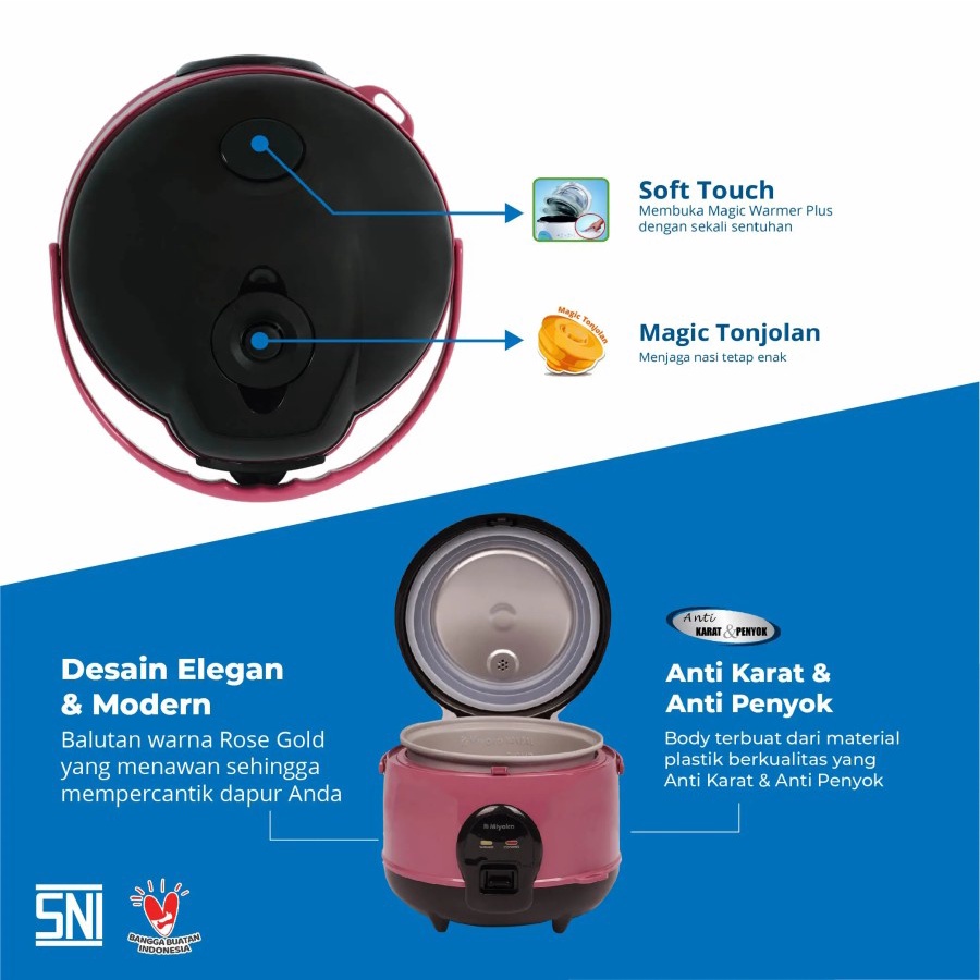 Jual Magic Warmer Plus Miyako MCM 512 C SBC Magicom 1.2 liter | Shopee ...