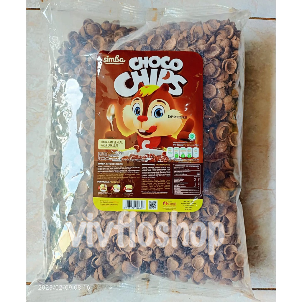 Jual Simba Chocochips Kemasan 1 Kg (950 gram) Simba Sereal Chocochips ...