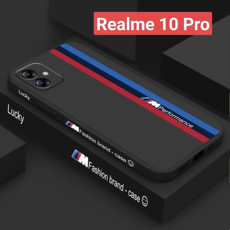 Jual Case Realme 10 Pro Plus Terbaru Silikon Motif Leather Kulit Soft ...