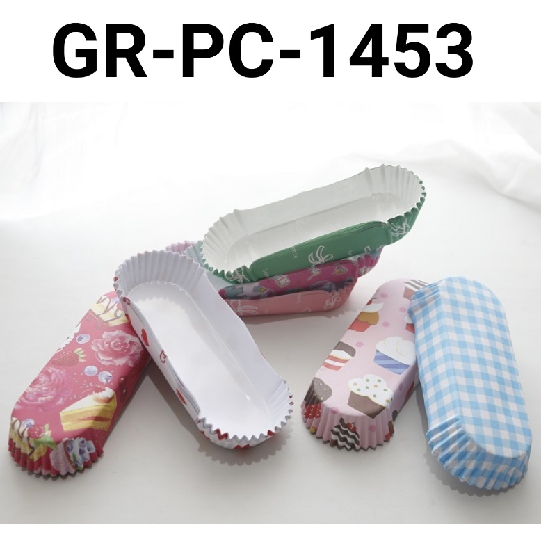 Jual GR-PC-1453 Paper cup case alas roti oval tebal laminasi anti ...