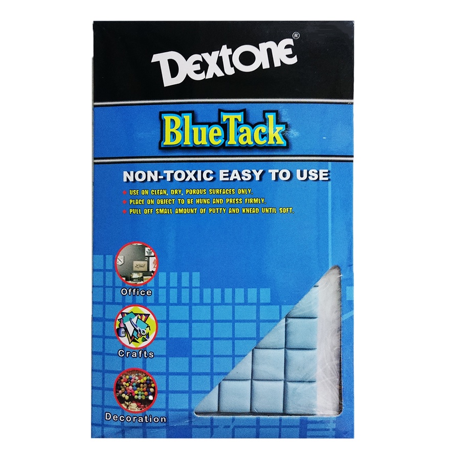 Jual Blue Tack Dextone / Lem Pengganti Push Pin/Lem ATK / Lem Tempel ...