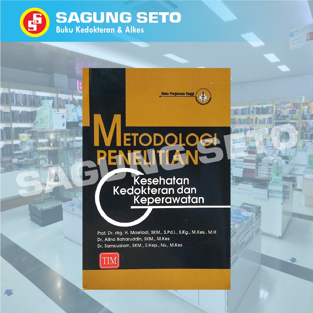Jual METODOLOGI PENELITIAN KESEHATAN KEDOKTERAN DAN KEPERAWATAN ...