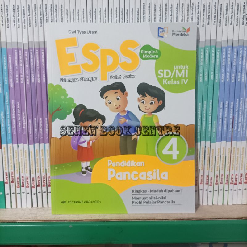 Jual Buku Esps Pendidikan Pancasila Kelas 4 SD Kurikulum Merdeka ...