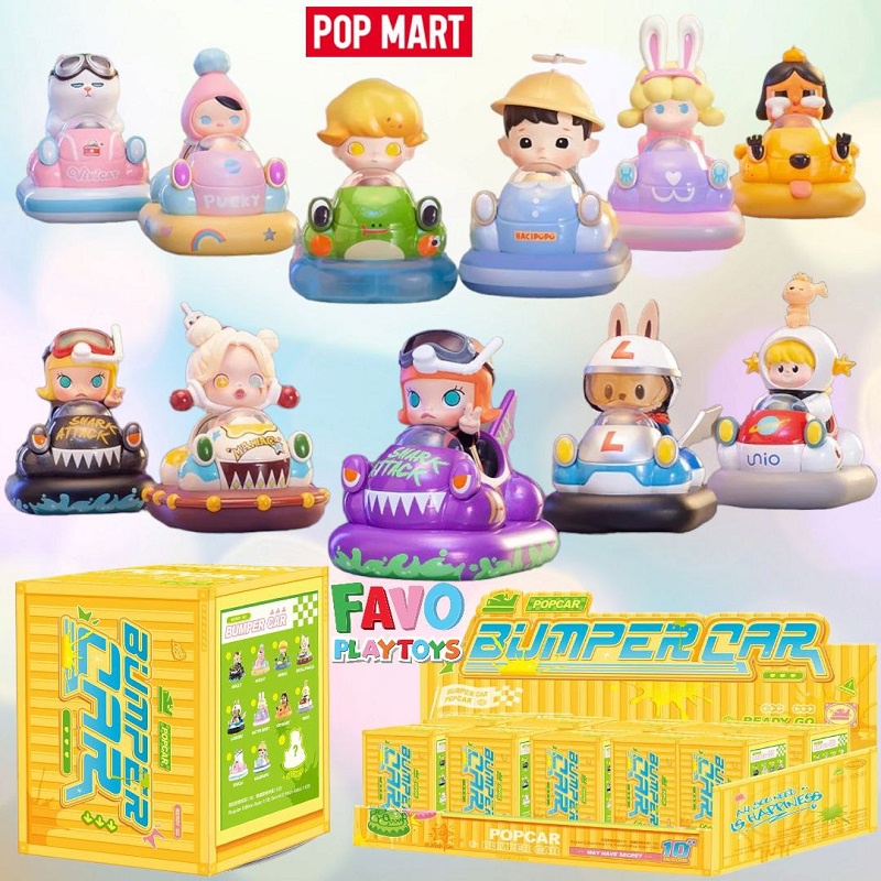 Jual POP MART x POPCAR Bumper Car Series Blindbox Pop Car Figure