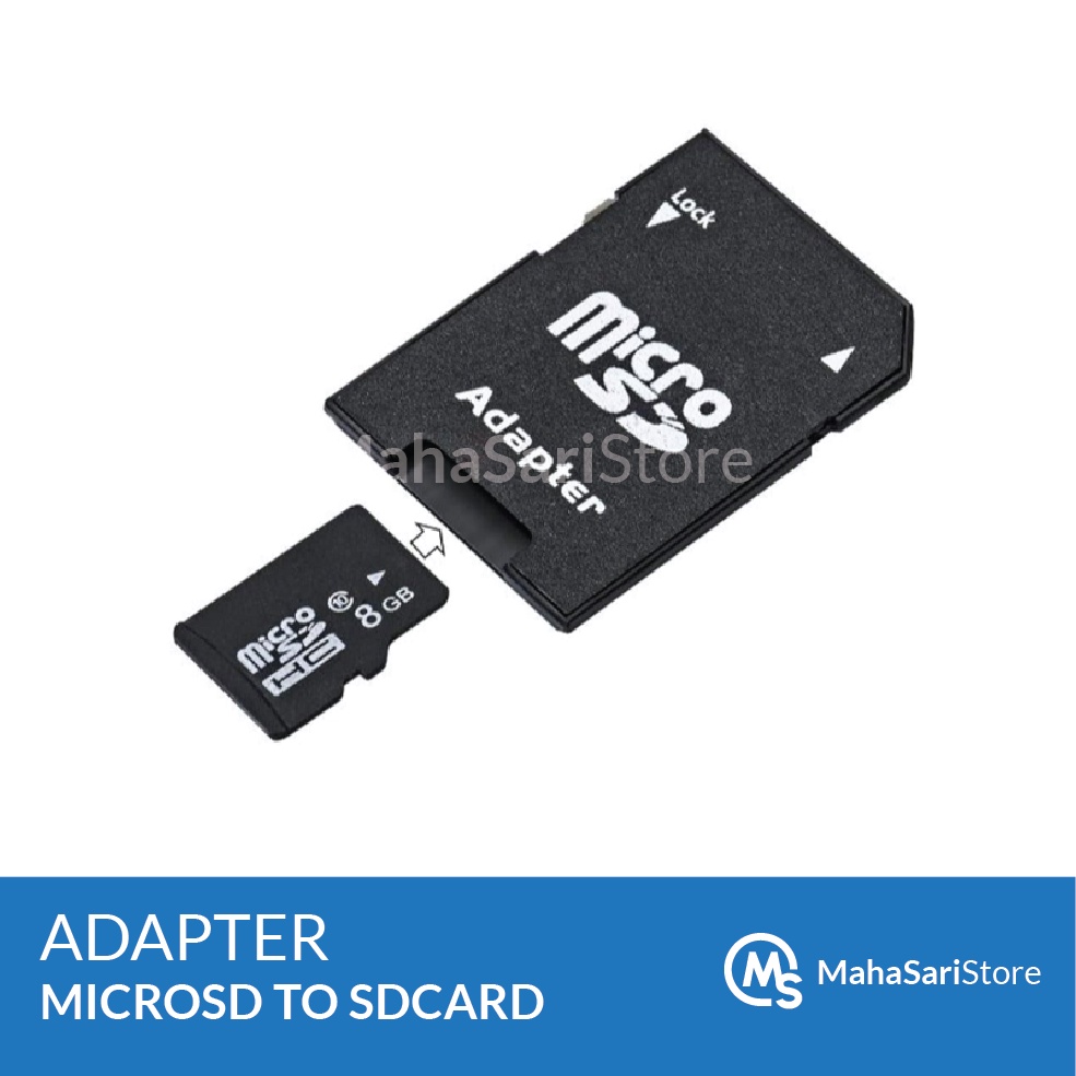 Jual Adaptor / Adapter Micro SD / MicroSD / Micro SD to SDCard / SD Card Shopee Indonesia