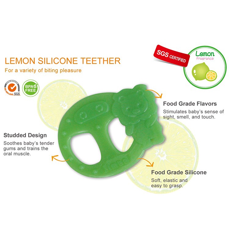 Jual SIMBA SILICONE TEETHER LEMON ( P1641 ) || SIMBA TEETHER SILICONE ...