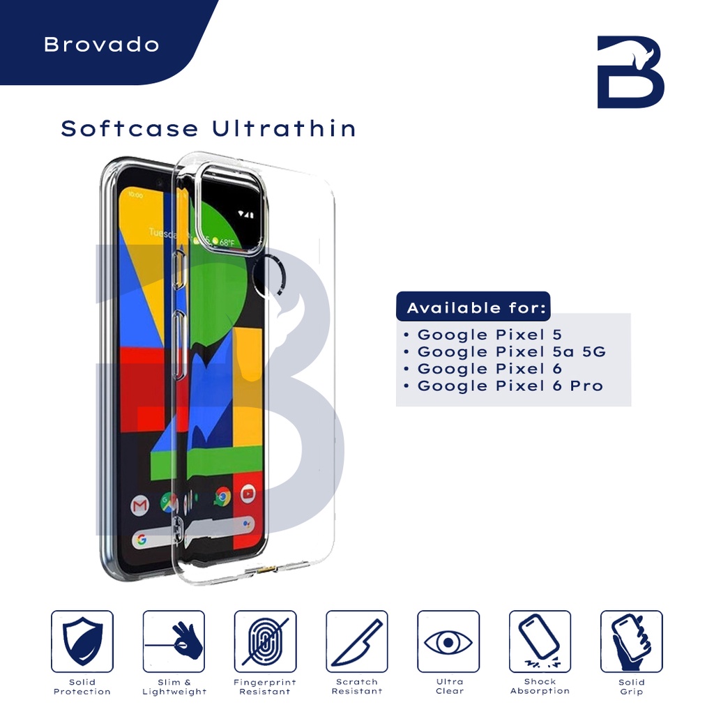 Jual Casing Google Pixel 5 / 5a / 6 / 6a / 6 Pro Softcase Ultrathin ...