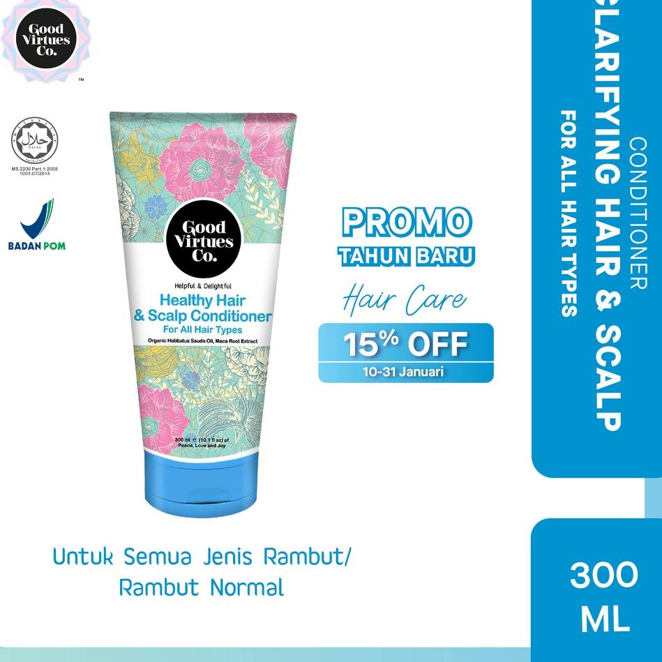 Jual Termurah Good Virtues Co Healthy Hair & Scalp Conditioner For All