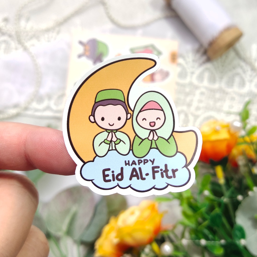 Jual STIEID - STICKER / STIKER LUCU CUTE MEMPERCANTIK PAKET LEBARAN ...