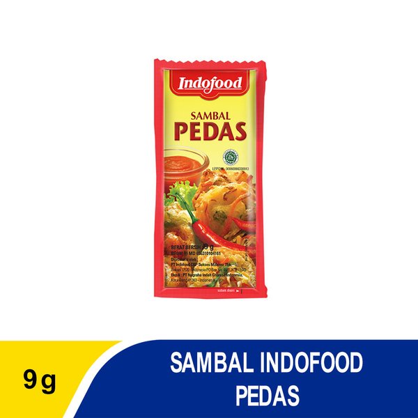 Jual INDOFOOD SAMBAL PEDAS SACHET 24X9G | Shopee Indonesia