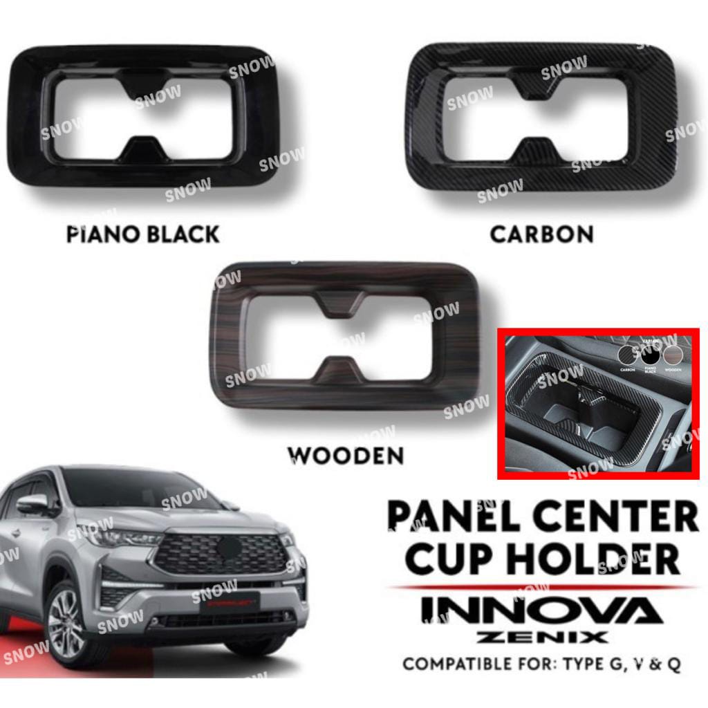 Jual Panel Center Cup Holder All New Innova Zenix 2022 2023 2024 Hitam ...