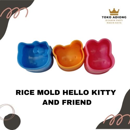 Jual RICE MOLD HELLO KITTY AND FRIEND | Shopee Indonesia