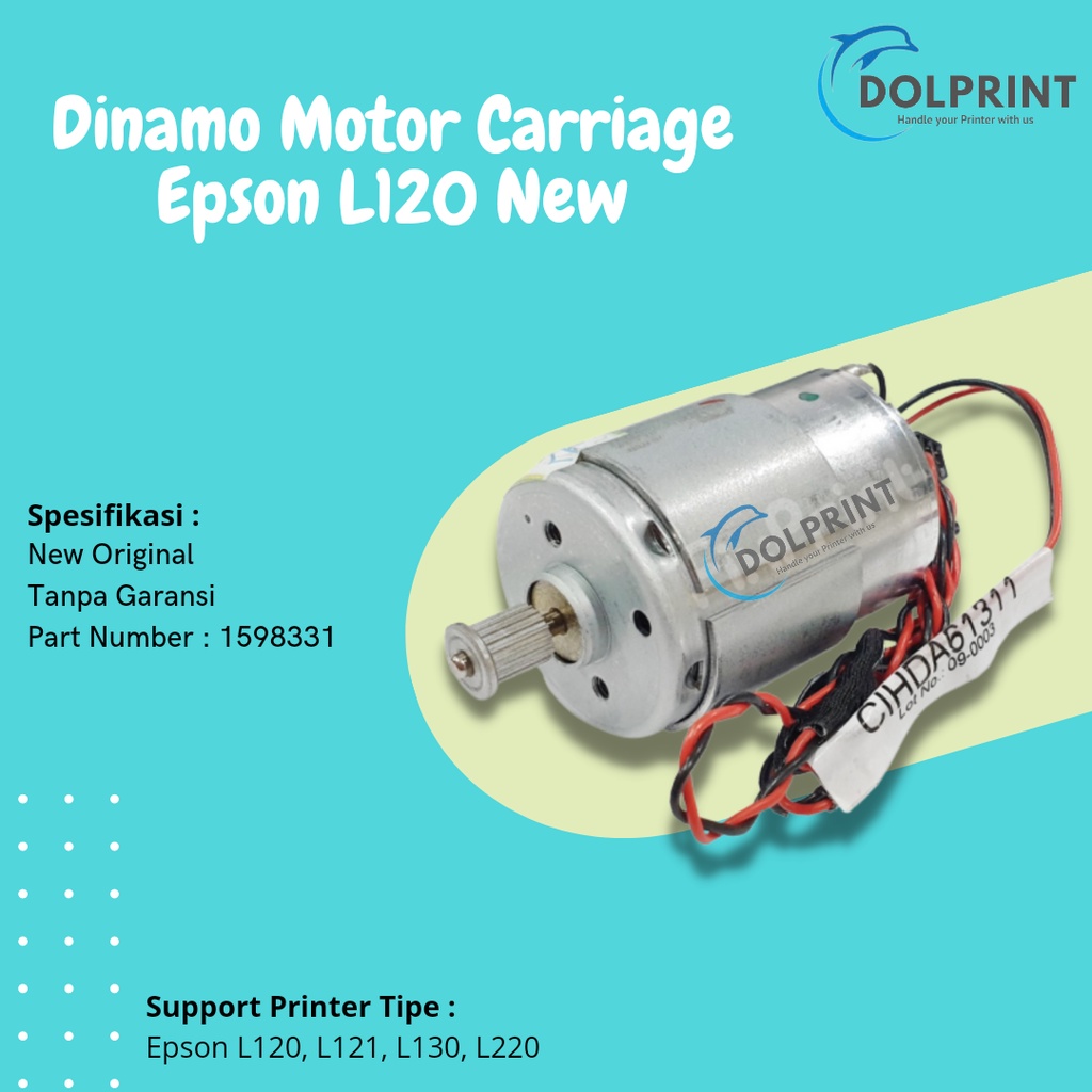 Jual Dinamo Motor Carriage Epson L L L L Dinamo Samping Cr