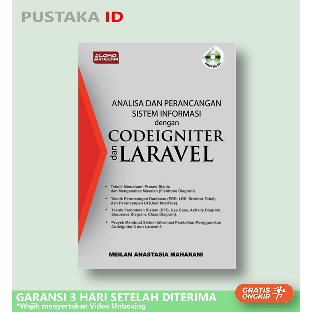 Jual Buku Analisa Dan Perancangan Sistem Informasi Dengan Codeigniter ...