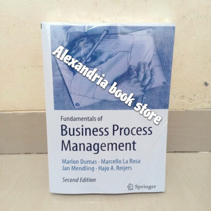Jual Buku Fundamentals of Business Process Management 2nd edition ...