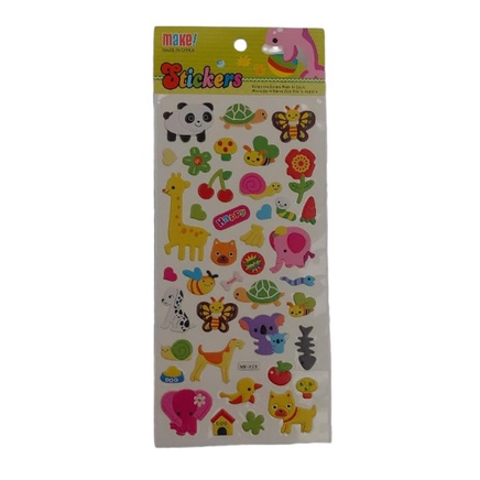 Jual Sticker Timbul Stiker Tempelan Bongkar Pasang Gambar Lucu Anak ...
