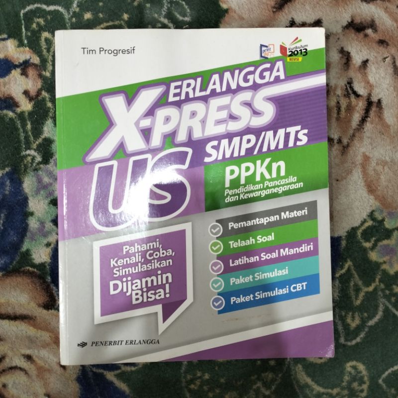 Jual Original Buku Erlangga X Press Us Ppkn Pendidikan Pancasila Dan