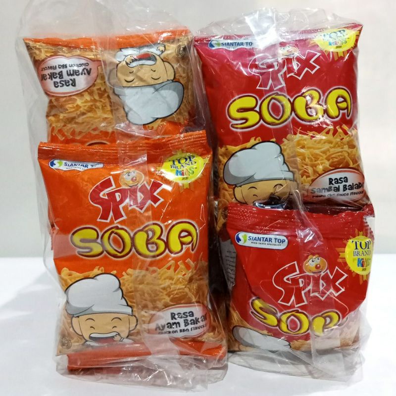 Jual Snack Spix Soba Mie 1 Pack Isi 10 Pcsspix Soba Mie Isi 10 Pcs Spix Mie Isi 10 Pcssoba 5940