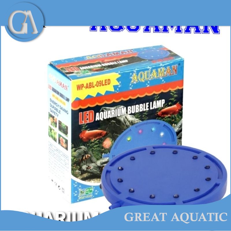 Jual lampu led dasar aquarium aquaman ABL 09 aquarium bubbel lamp