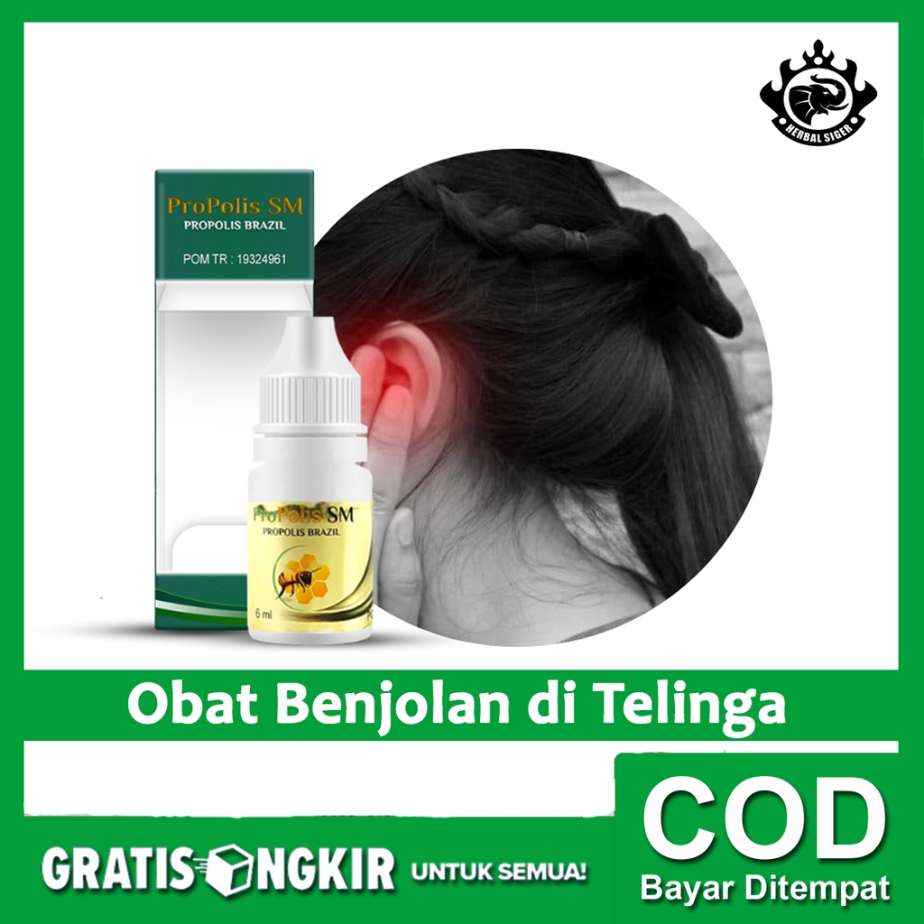 Jual Obat Herbal Benjolan di Dalam Telinga Benjolan di Telinga Bisul di