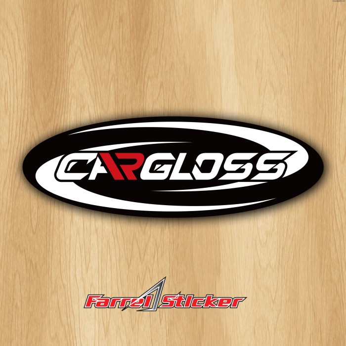 Jual STICKER helm CARGLOSS STIKER HELMET CARGLOSS - Oval | Shopee Indonesia