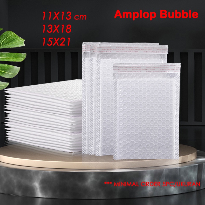 Jual Amplop Bubble Wrap 11x13 13x18 15x21 Packaging Bungkus barang