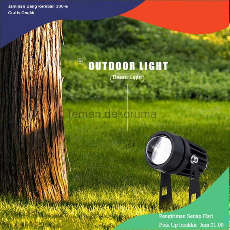 Jual Td Lmp Kentlite Lampu Taman Hias Sorot Garden Spotlight Waterproof V W Ku