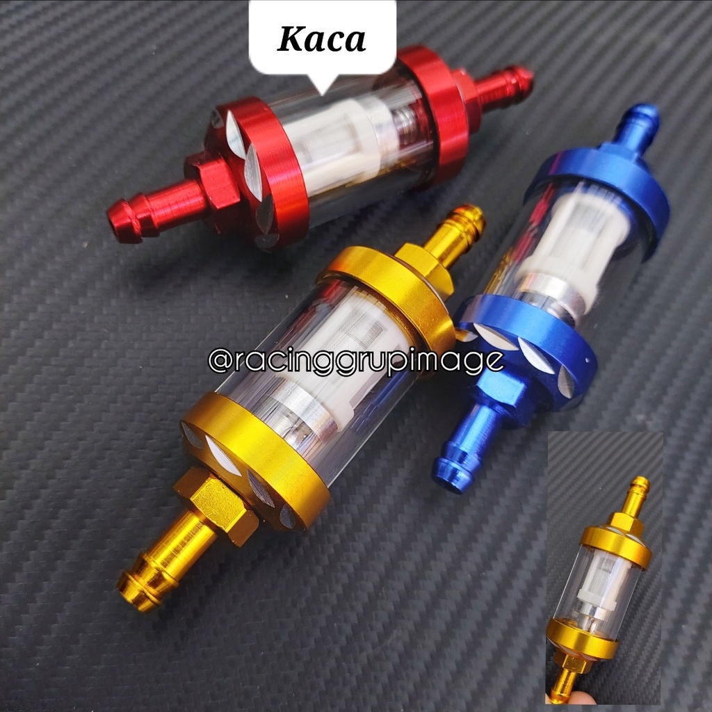 Jual Filter Bensin Kaca Cnc Saringan Bensin Kaca | Shopee Indonesia