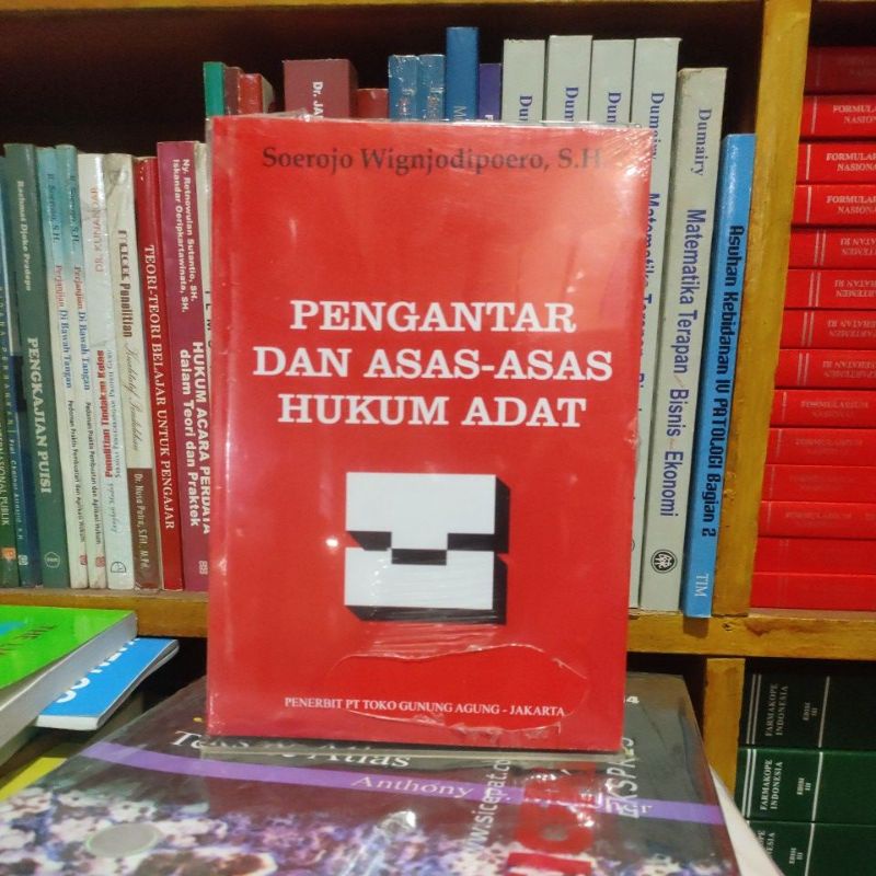 Jual BUKU PENGANTAR DAN ASAS-ASAS HUKUM ADAT | Shopee Indonesia