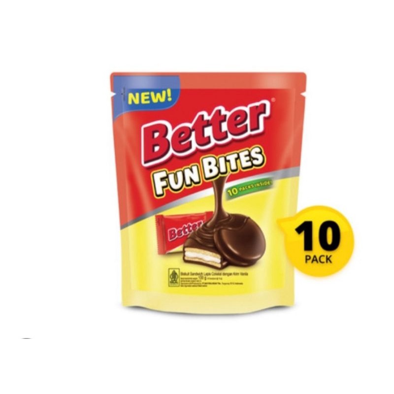 Jual Better Fun Bites Pouch 100g (10packs) | Shopee Indonesia