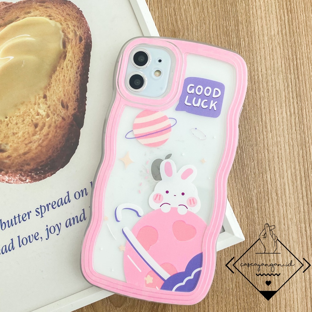 Jual Rabbit Moon for IPHONE ( 7-14) Case 7 8 PLUS X XS XR 11 12 13 14 ...