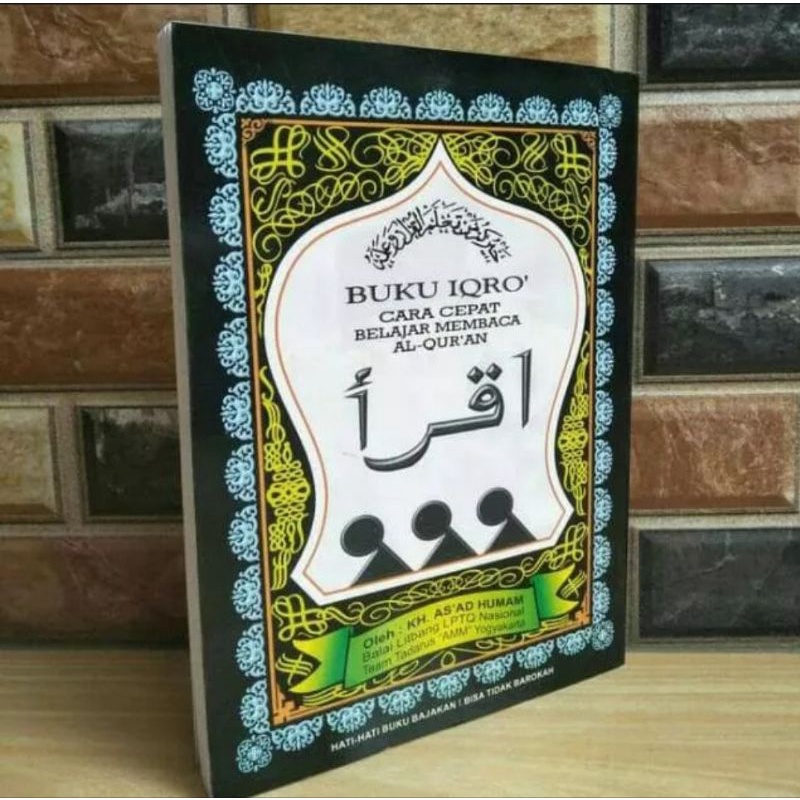 Jual Buku IQRA Besar Jilid 1-6 / Iqro Bandel Besar / Iqro Anak Anak ...