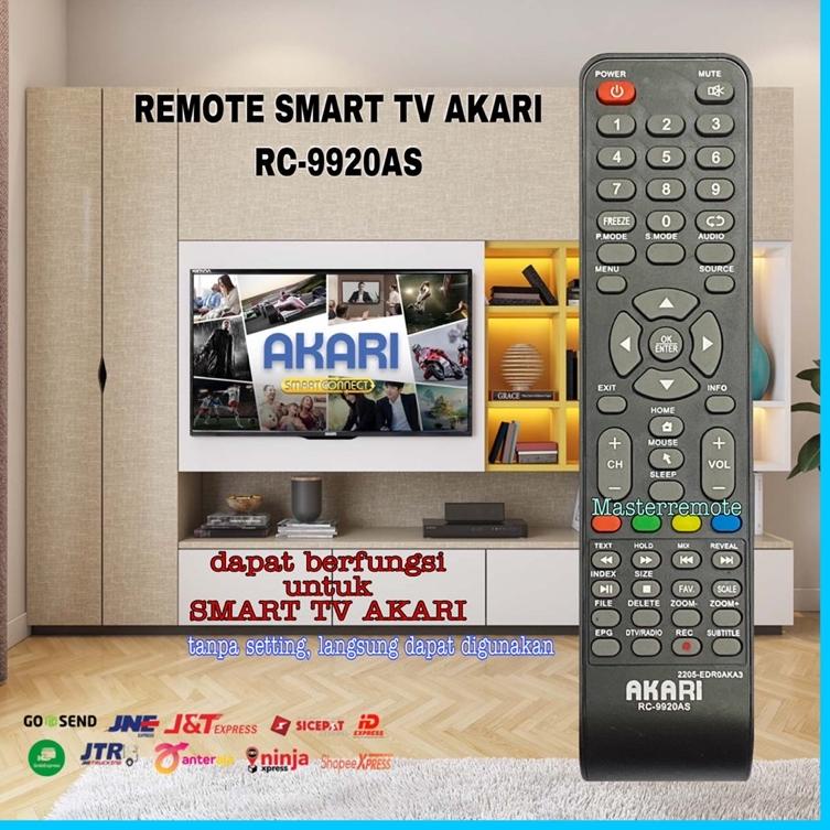 Jual Harga Murah Remot Remote Smart Tv Akari Lcd Led Rc As Idg Shopee Indonesia