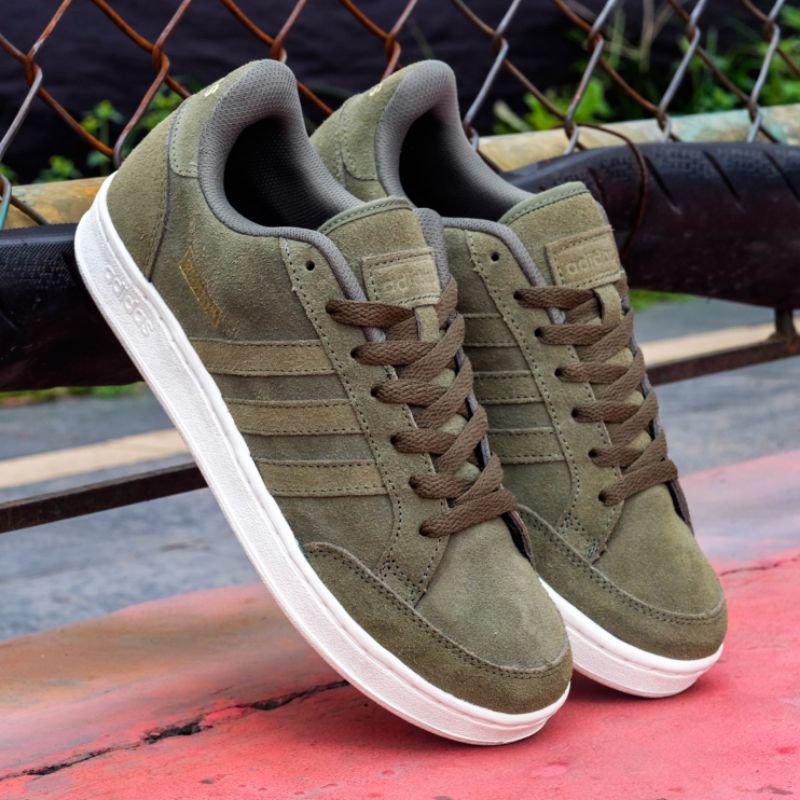 Adidas slip outlet on green army