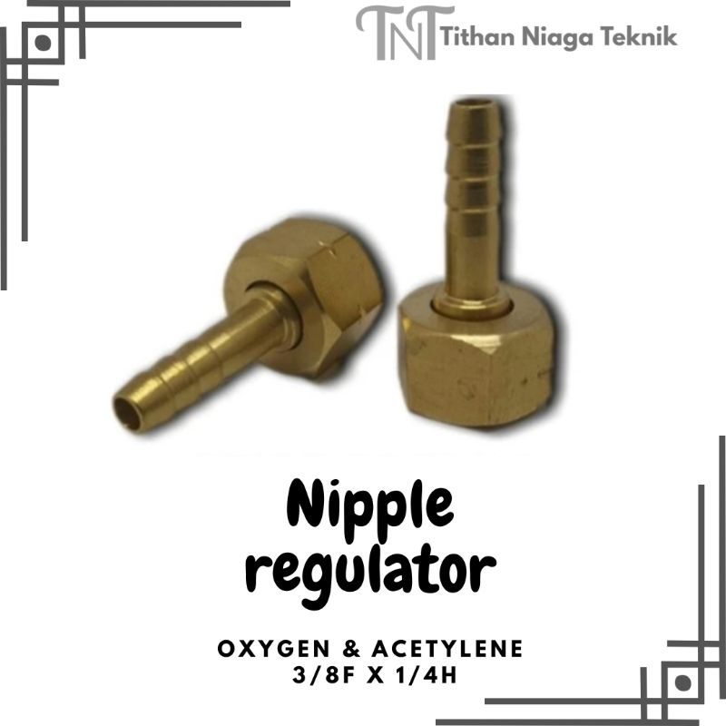 Jual Nipple regulator oxygen & Acetylene set Shopee Indonesia