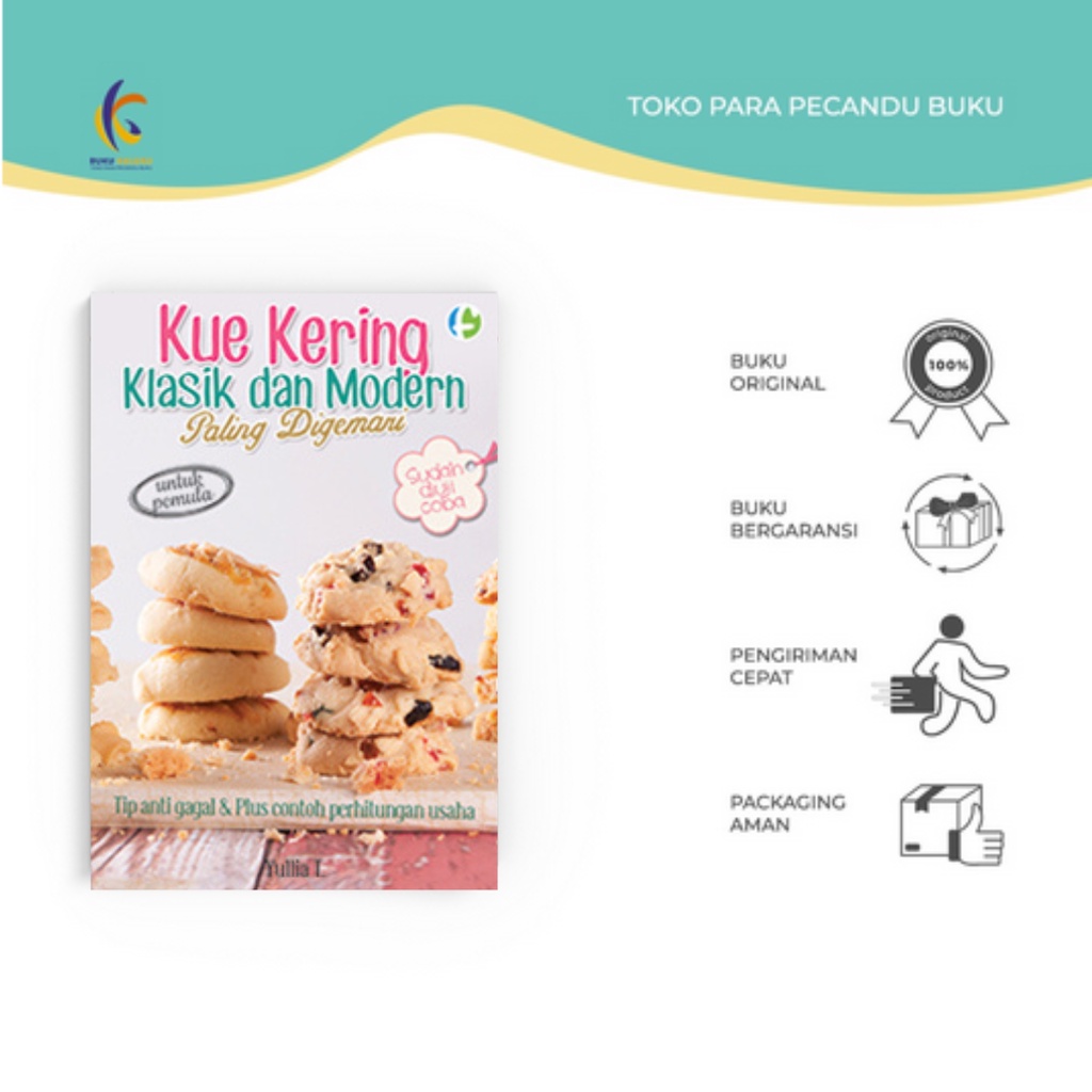 Jual Buku Resep Kue Kering Klasik Dan Modern Paling Digemari Yullia