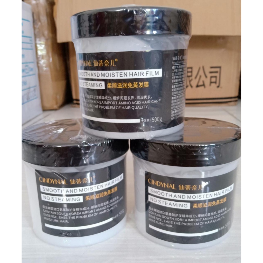 Jual [ LAGI VIRALLL ] Cindynal Hair Mask Creambath Meluruskan