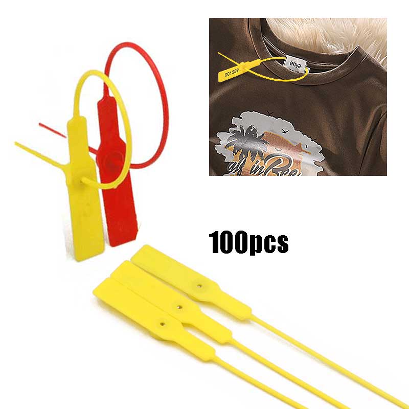 Jual Segel Locis Security Seal 100pcs Segel Plastik Sekuriti Dengan ...