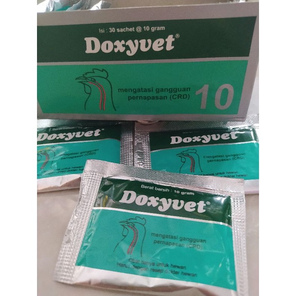 Jual DOXYVET mengatasi gangguan pernapasan (CRD) | Shopee Indonesia