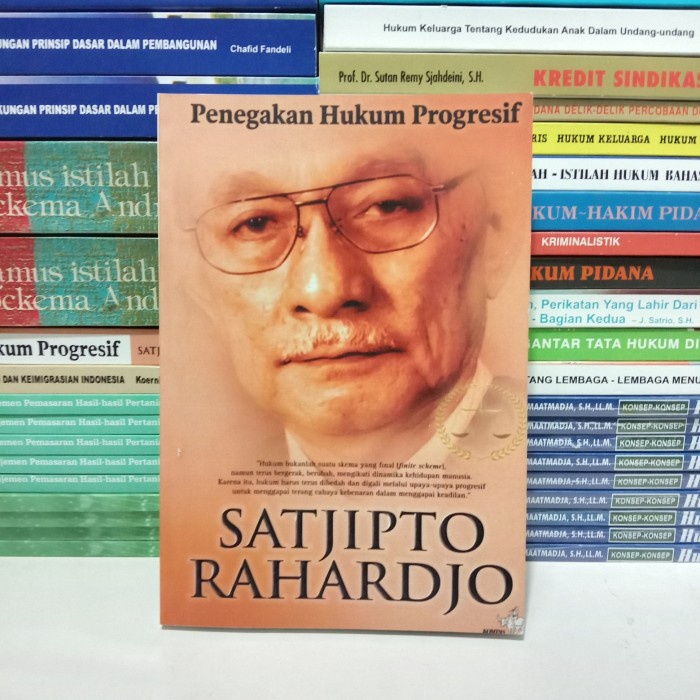 Jual Buku Penegakan Hukum Progresif Satjipto Rahardjo | Shopee Indonesia