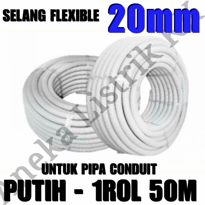 Jual Flexible Pipa Listrik Conduit Mm Selang Flexibel Elastis Mm