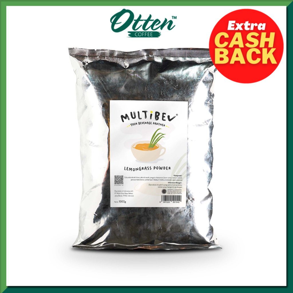 Jual MultiBev - Lemongrass Powder 1Kg - Minuman Bubuk Rasa Sereh ...