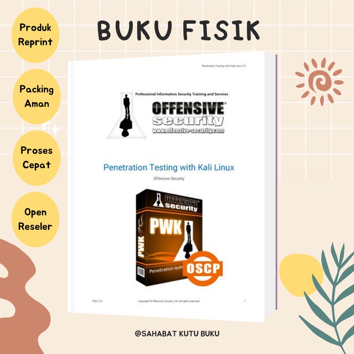 Jual buku penetration testing with kali linux oscp offensive