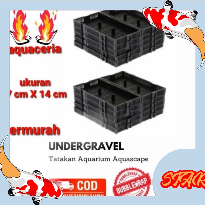 Jual Tatakan Undergravel tatakan filter dasar Aquarium aquascape
