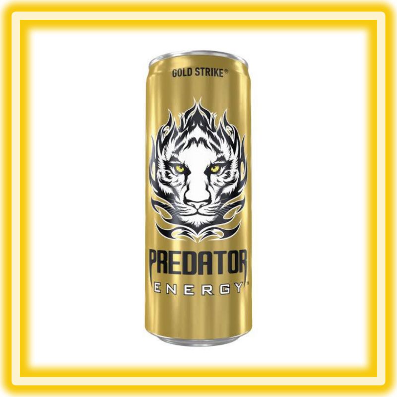 Jual Predator Energy Drink 320ml. Gold Strike Shopee Indonesia